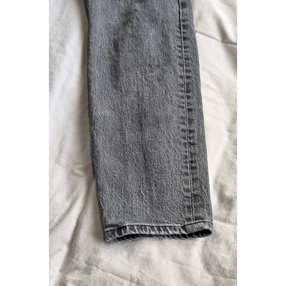 Levi's Women's Wedgie Premium Jeans High Waisted Black Gray Wash Women's 28 EUC - Picture 13 of 13